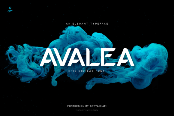 Avalea Display Font for Sharper Campaign Messaging