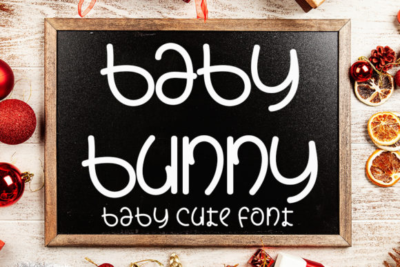 Baby Bunny Display Font for Joyful Editorial Projects