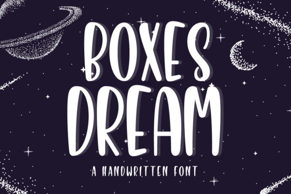Boxes Dream Font: An Adorable Quirky Display Typeface for Web Design