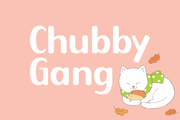 Chubby Gang: A Simple Elegant Display Font for Branding
