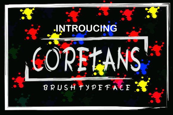 Coretans Font for Unique and Memorable Brand Visuals