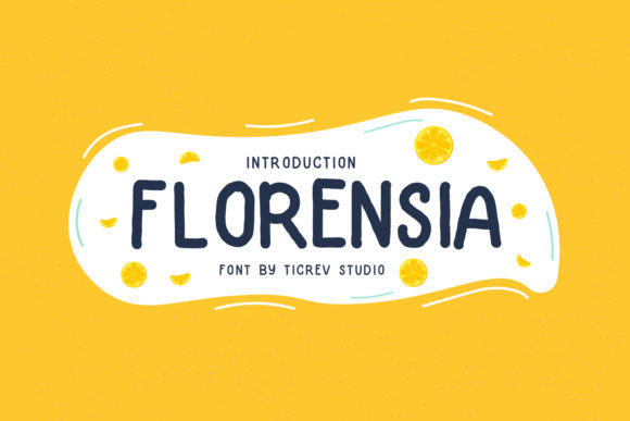Florensia Display Font for Timeless Maker Designs