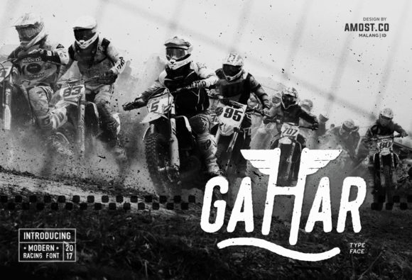 Gahar: A Bold Display Font That Makes Small Business Branding Unforgettable