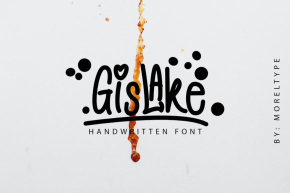 Gislake Display Font for Polished Brand Identity