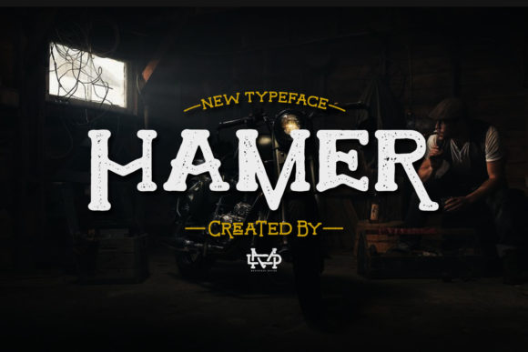 Hamer Display Font for Editorial Design