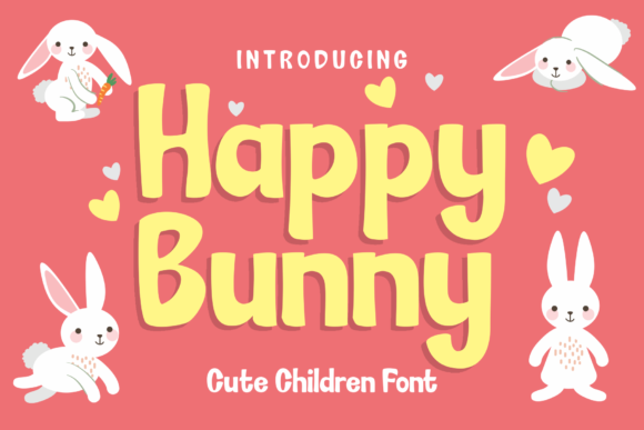 Happy Bunny Font for Playful, Authentic Handmade Designs