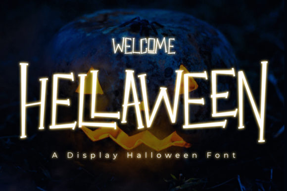 Hellaween Font: A Display Typeface for Distinct Branding