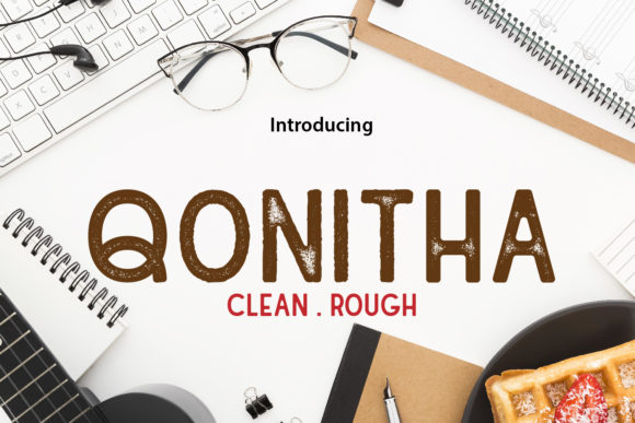Qonitha Font: Bold Display Typeface for Marketing Design