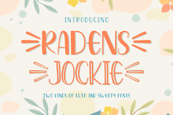Radens Jockie: A Cute and Friendly Display Font for Real Branding