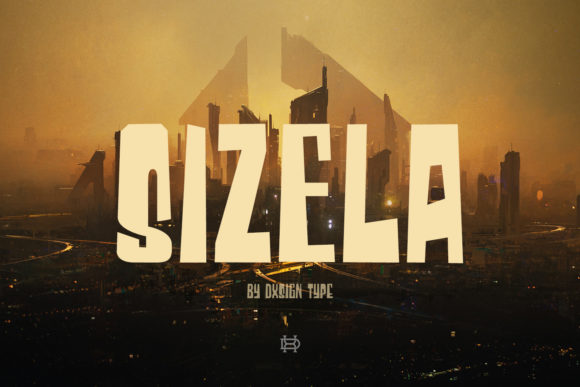Sizela Display Font for Bold Headlines and Fun Branding