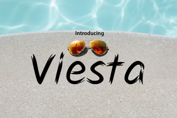 Viesta: A Brush-Pen Display Font for Thoughtful Editorial Design