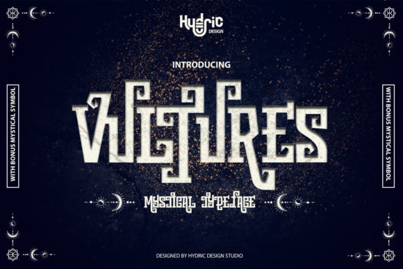 Vultures Font: Quirky Display Typography for Editors