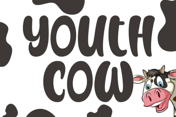 Youth Cow Font: A Creative Tool for Product Makers