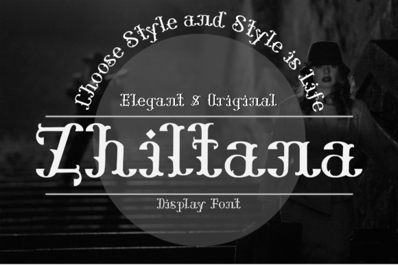 Zhiltana: An Elegant Display Font That Brings Creative Ideas to Life
